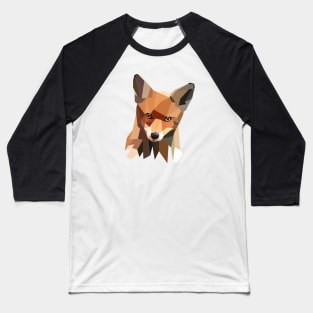 Polygon Fox Baseball T-Shirt